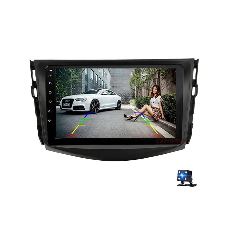 Автомобильный мультимедийный плеер Android 8,0 2 din автомобильный dvd gps навигатор для Toyota RAV4 Rav 4 2007-2011 Автомобильный Радио стерео