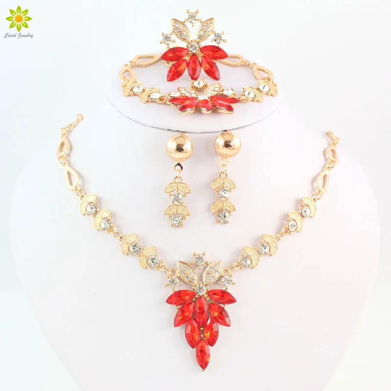 Оптовая продажа свадебные аксессуары кристалл золотой цвет свадебный ювелирный