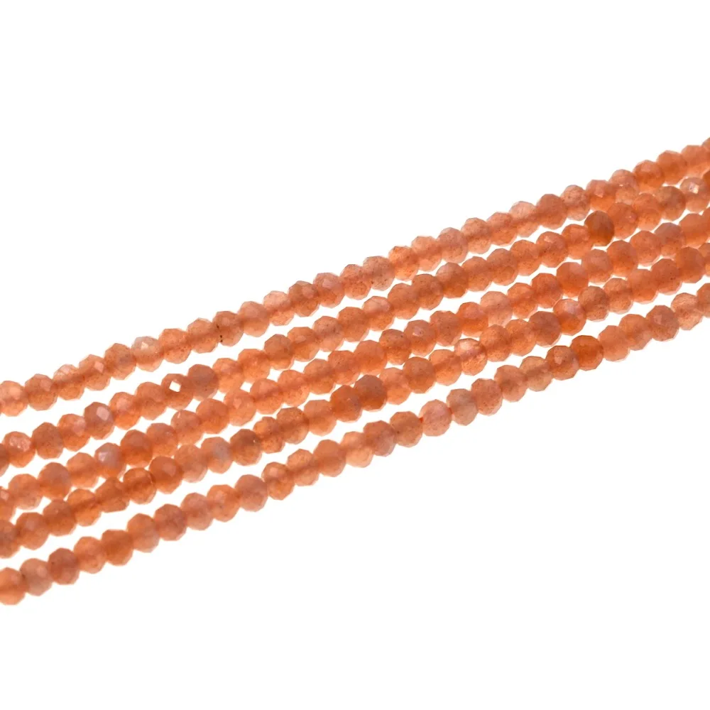 Модные diy 4 мм rondelle граненые оранжевые разрезы sunstone бусины|fashion beads|beads fashionsunstone beads |