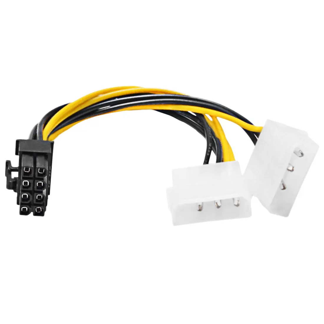 Графический кабель 20 см с двумя 4-8 контактами питания графический портами D