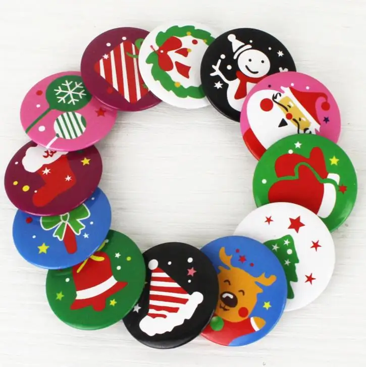 Рождественский идентификационный значок праздничные подарки для детей