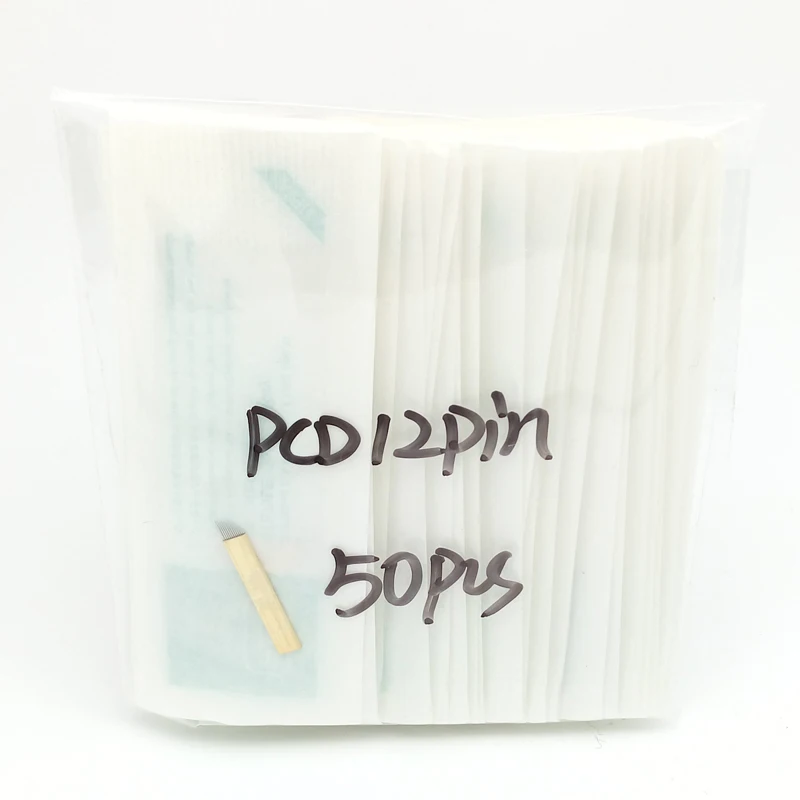 Профессиональный ручной Перманентный макияж для бровей ручка тату