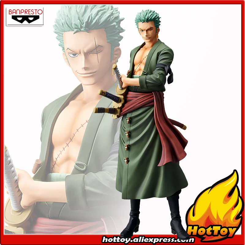 100% оригинальная коллекция Banpresto Grandista THE Мужская фигура Roronoa Зоро от &quotONE