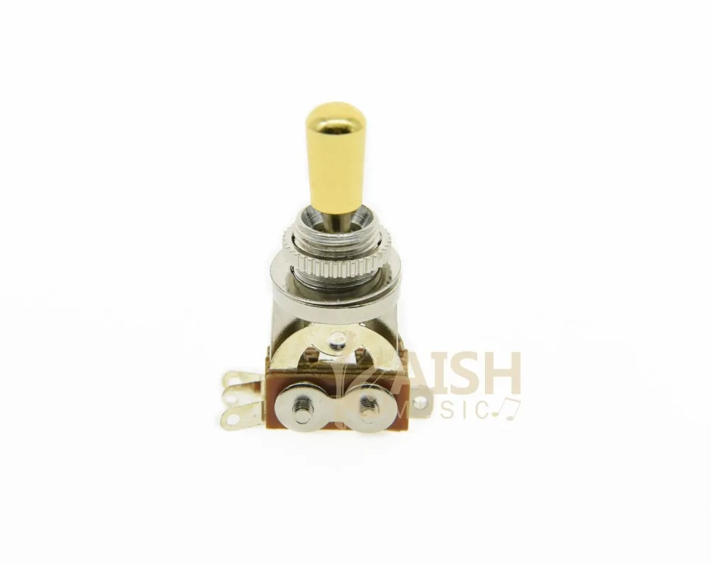 

Metric LP Guitar 3 Way Toggle Switch w/ Gold Metal Tip