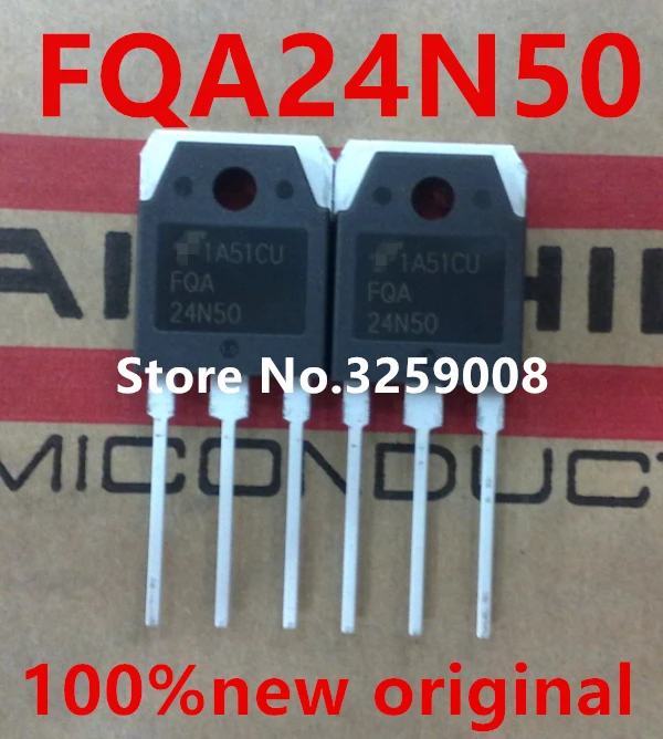 

FQA24N50 100%new original 10PCS