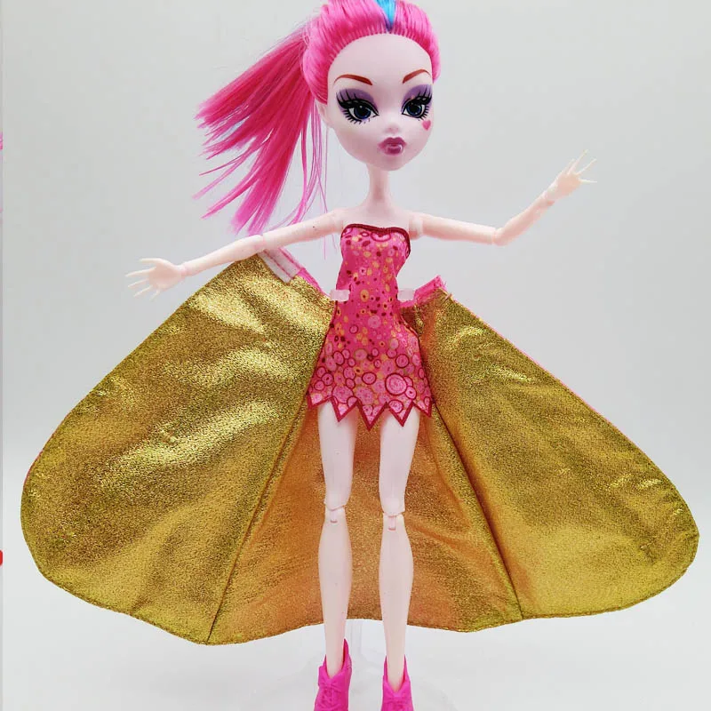 Модные Роскошные платья для кукол Monster High вечерние летние Demon Monster|clothes for monster