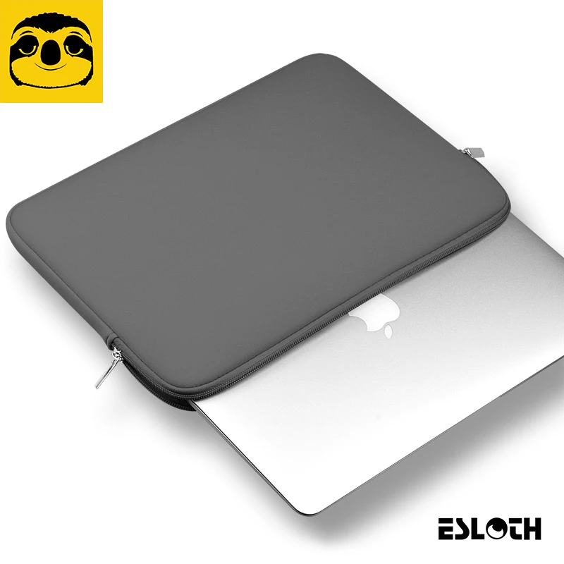 Новый серый чехол ESLOTH T267 для Macbook Air Pro Retina 11 6 дюйма 12 дюймов 13 3 15 4 сумка ноутбука 14
