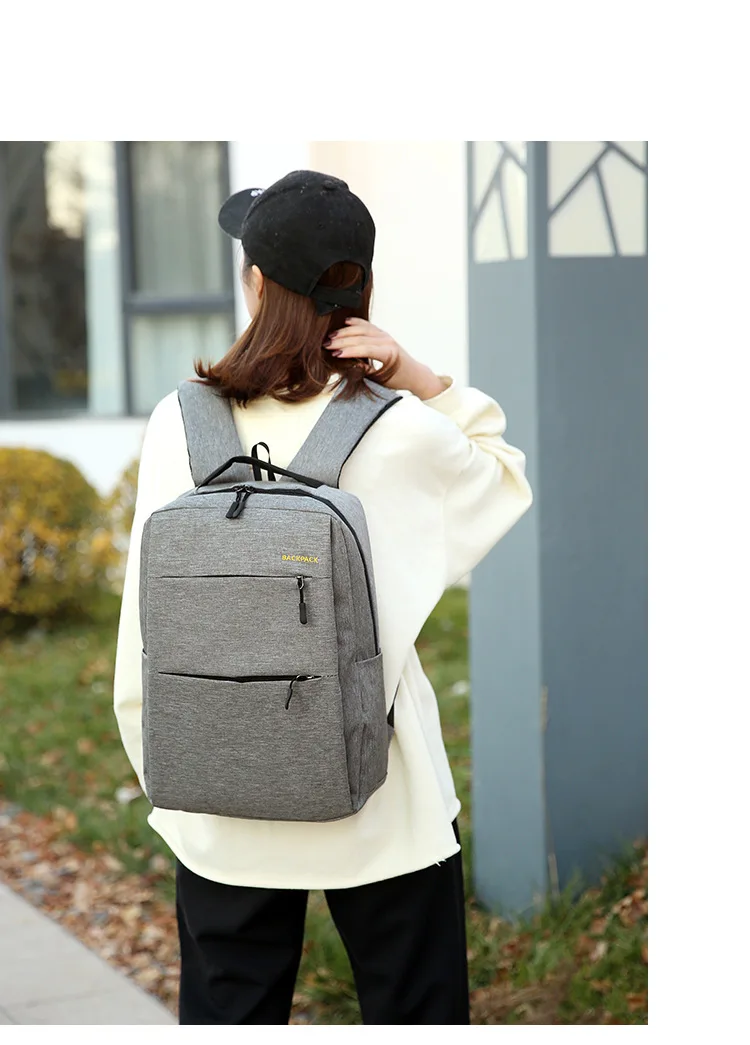 Мужской брендовый Рюкзак 15,6 дюймов для ноутбука Mochila, мужской водонепроницаемый рюкзак, школьный рюкзак, 3 шт