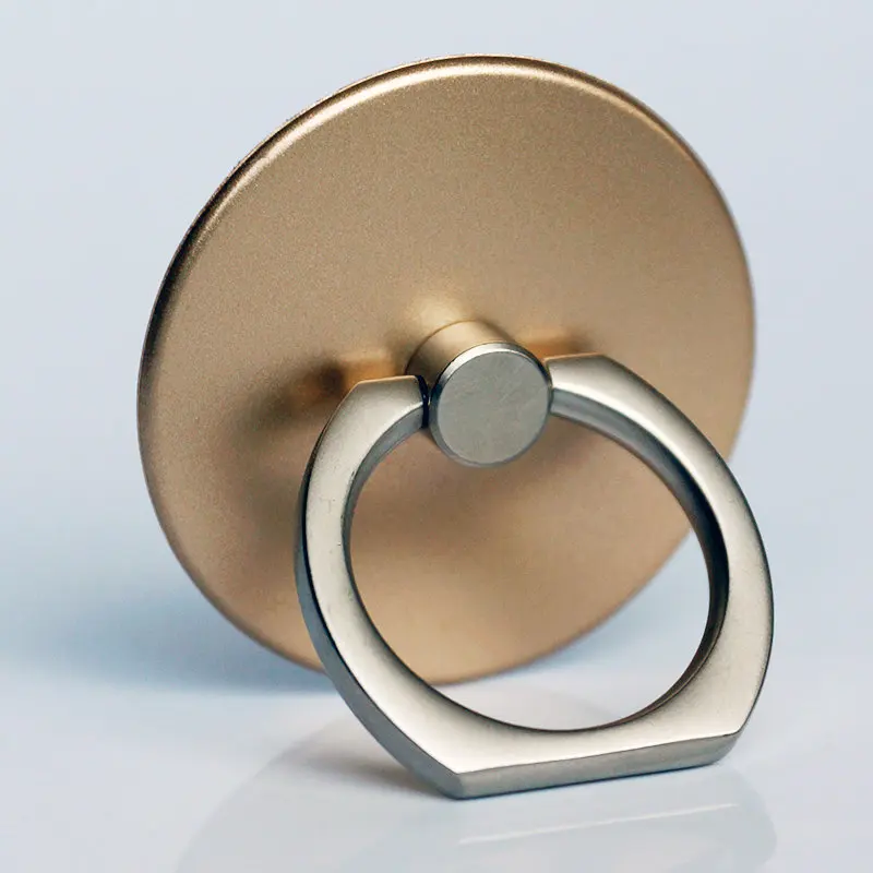 gold circle Кольцо на палец для мобильного телефона, подставка для мобильного телефона, держатель для смартфона для iPhone, samsung, Круглый автомобильный держатель, подставка для мотоцикла - Цвет: gold circle