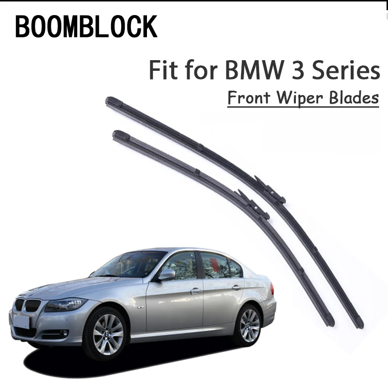 

BOOMBLOCK 2 шт. высококачественные щетки стеклоочистителя переднего лобового стекла для 3-Series BMW E90 F30 E46 E91 E92 E36 E93 F31 аксессуары