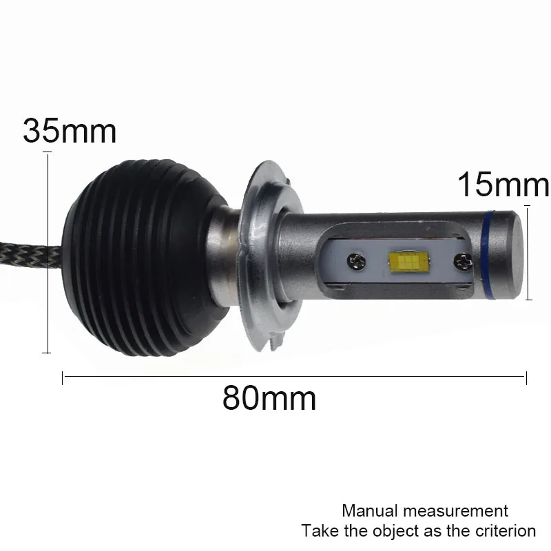 2xH7 H4 H13 H11 H1 9005 9006 HB2 HB3 HB5 H3 светодиодный COB 75 Вт Voiture Phares Ampoule Lampe de Tete Leger Brouillard Blanc 7500K |