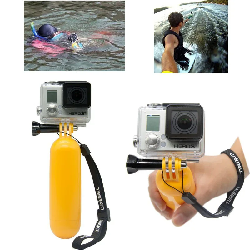 Gopro SJcam аксессуары набор 10 в 1 комплект монопод грудь глава ремень Присоске