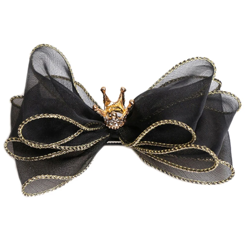 Аксессуары для домашних животных, трехмерный бант, заколка-корона для всех кошек, собак, бант-шпилька, головной убор, банты для собак, заколка для волос, головной убор для собаки