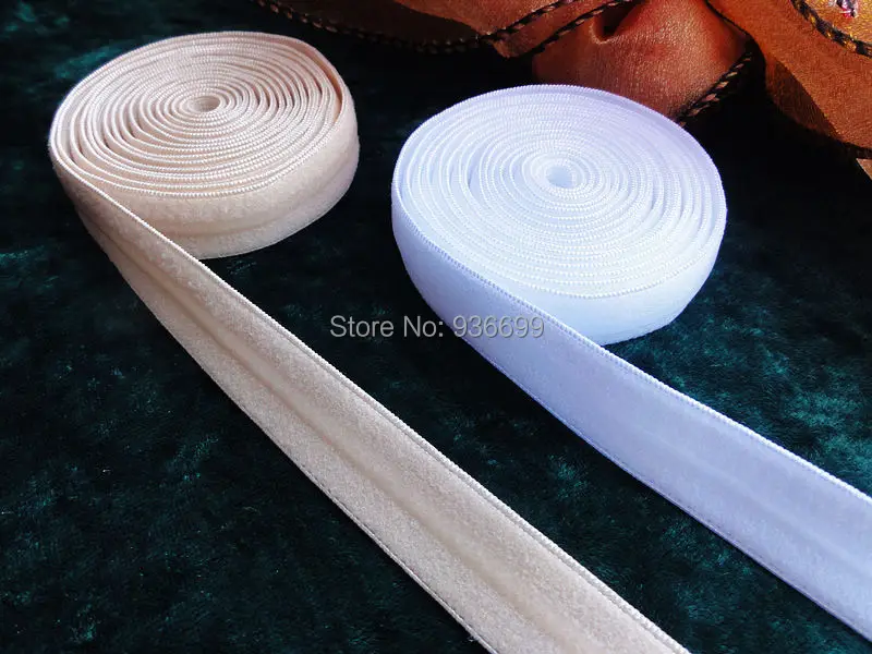 Силиконовая эластичная лента на плечо ширина 15 мм белые аксессуары для одежды