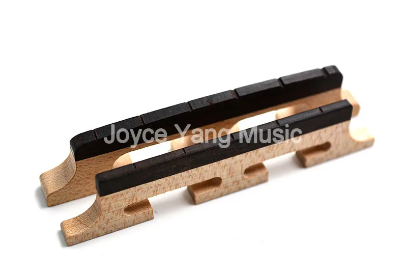 

Niko Maple Rosewood Top 4/5/6 Strings Banjo Bridge 3-Legged Guitar Luthiers