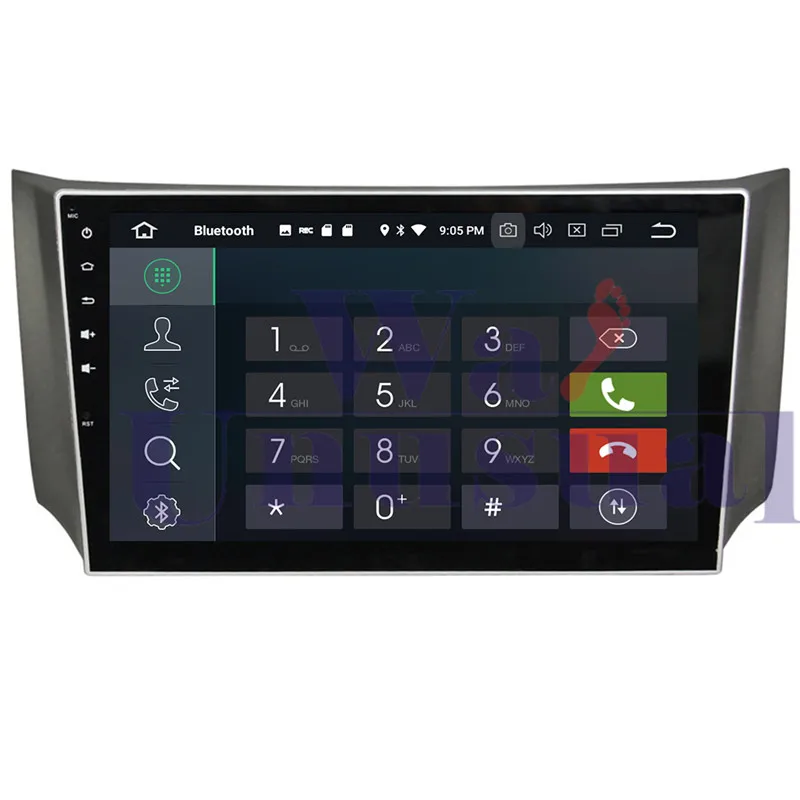Wanuary Android 9 0 Автомобильный GPS навигатор для Nissan Sylphy 2012 2013 2014 2015 плеер авторадио два