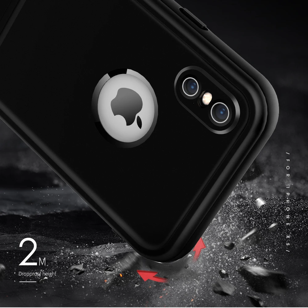 Original Red Pepper IP68 Waterproof Case for Apple iPhone XR Kickstand Shockproof Dust Proof Protective case XS Max | Мобильные