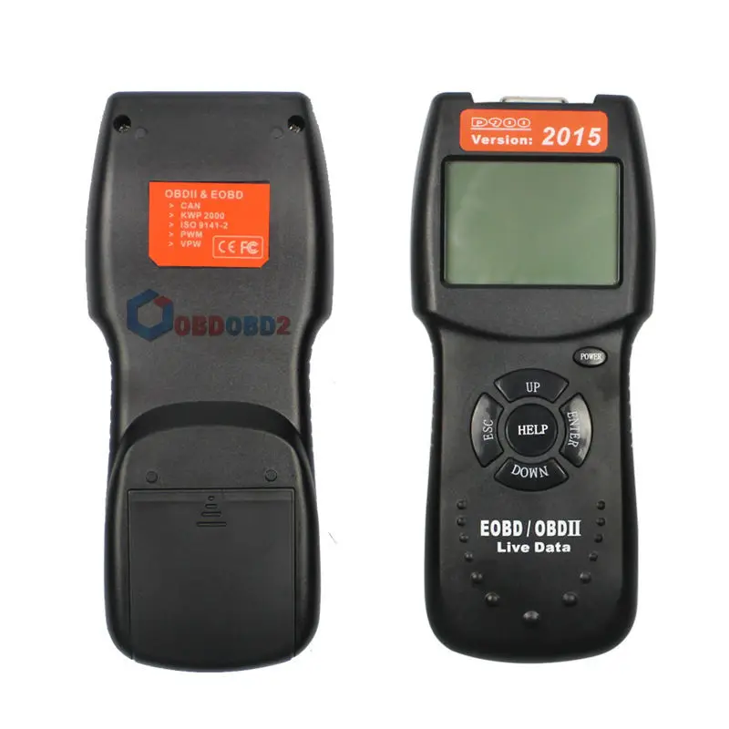 Новейший D900 V 2015 OBD2 EOBD сканер автомобильного двигателя диагностический кода
