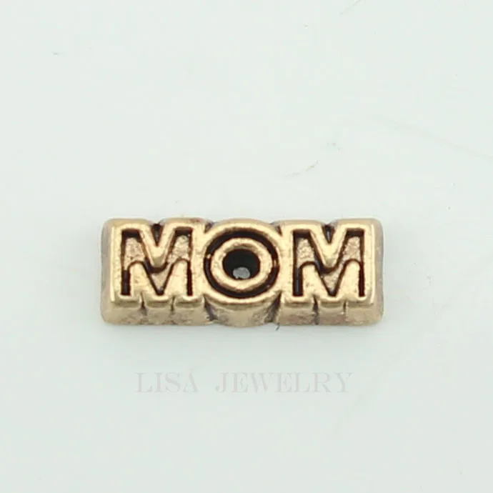 Подвеска Gold MOM Новые Подвески с плавающими медальонами 10 шт./лот |