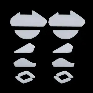 Игровая мышь 2 компл.упак. Tiger, ножки для мыши, коньки для игровой мыши Logitech G402, белая мышь, скользит по краю