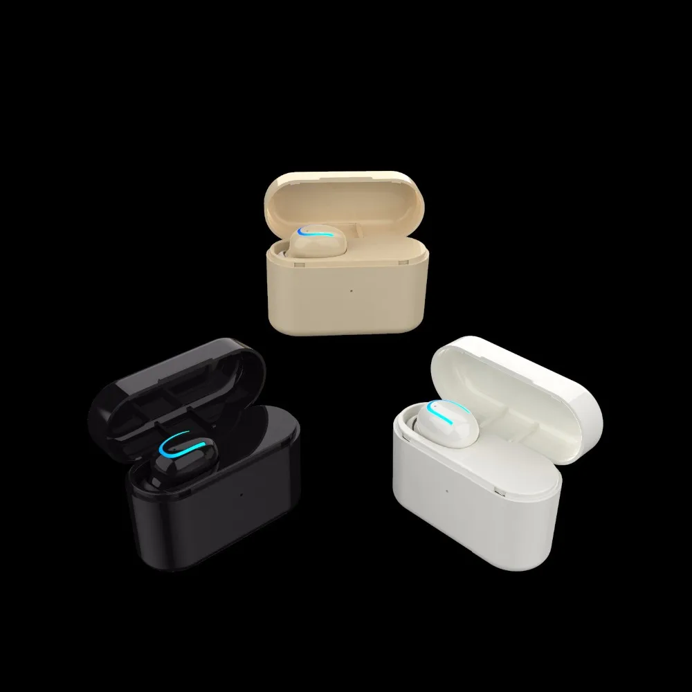 2019 модные супер мини TWS настоящие беспроводные наушники Bluetooth Monaural вызов Hands free