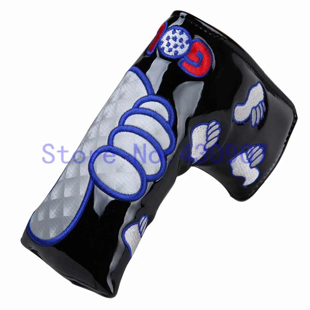 Новый магнит 1 шт. клюшки для клюшек 10 видов цветов гольфа|putter head cover|golf putter coverputter