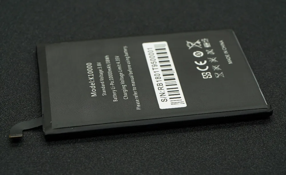 LehonS 1 шт. Высокая емкость 10000 мАч/38Wh 3.8VDC сменная батарея для телефона Oukitel