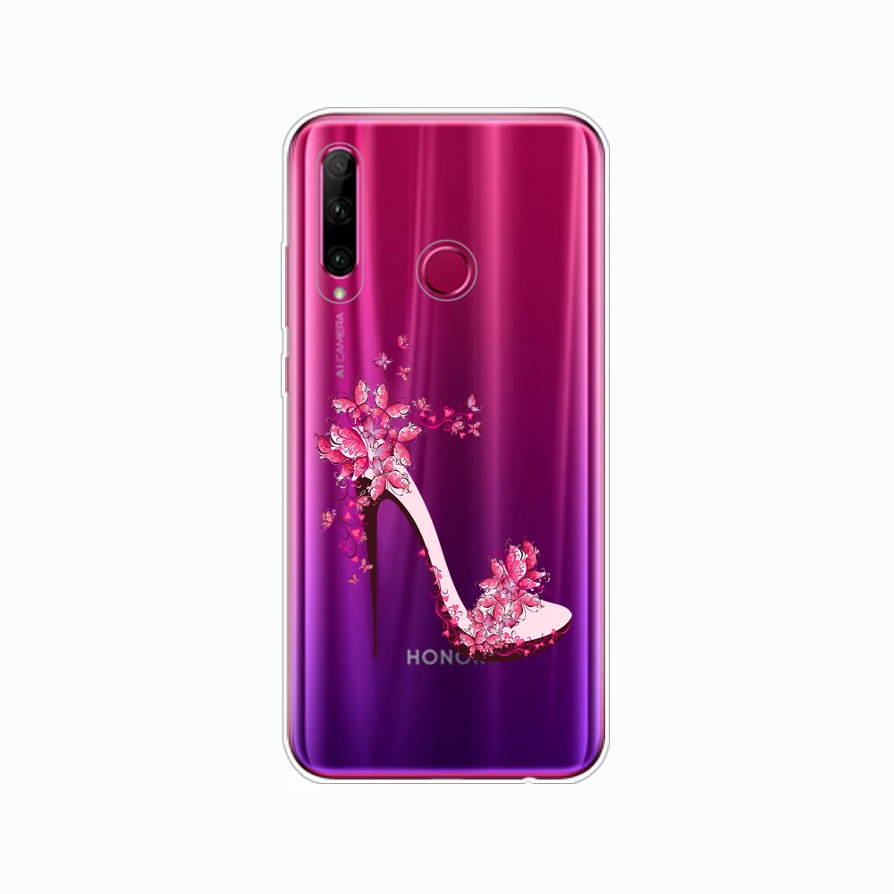 61039 Для Honor 10i, чехол для Honor 10i, HRY-LX1T, чехол, бампер, Мягкий силикон, tpu, задняя крышка, телефон для Huawei Honor 10i, Honor10i 10 i, 6,21 дюймов - Цвет: 61039