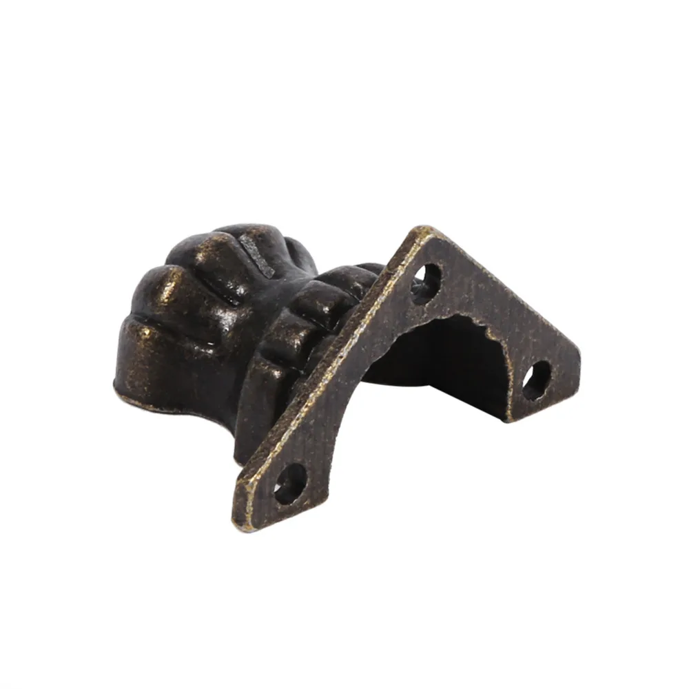 4 шт. античный сплав цинка ретро Ювелирный сундук деревянная коробка