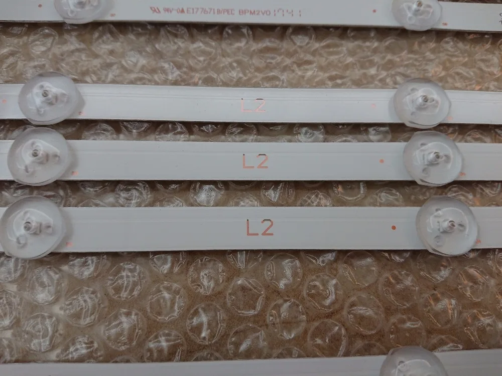 10 шт./набор = 120 шт. светодиодный подсветка полосы для LG 47LA6150 47LN570V 47LN578V 6916L 1174A 1175A 1176A