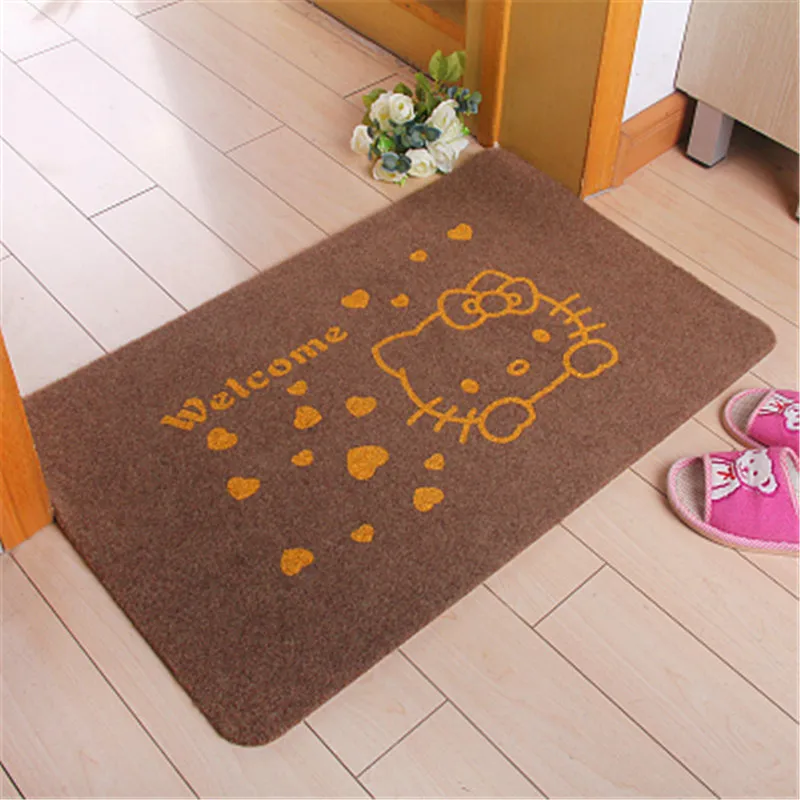 1 шт. модный роскошный нескользящий коврик из пепельной щетиной TPR для гостиной