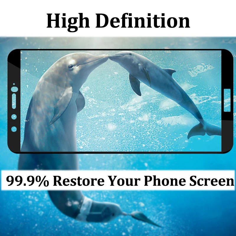 Полное покрытие Защитное стекло для huawei honor 9 lite защита экрана light lite9 huaweii honer tremp