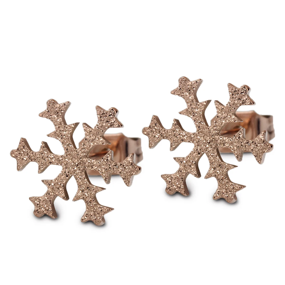 Лидер продаж подвеска из нержавеющей стали цвета розового золота со сверкающим