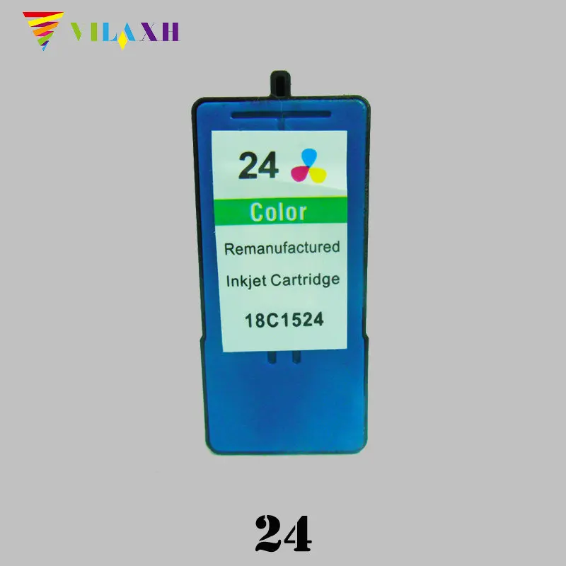 

Vilaxh для Lexmark 24 чернильный картридж для Lexmark Z1410 Z1420 X3530 X3550 X4530 X4550 принтер