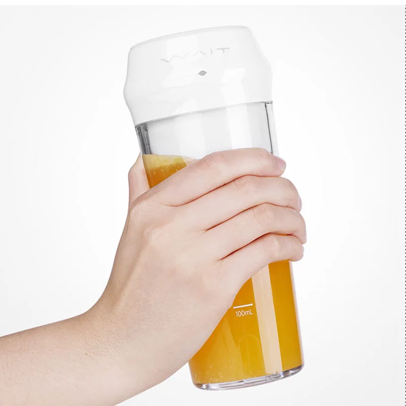 Портативная электрическая соковыжималка для фруктов с USB ручная овощей блендер