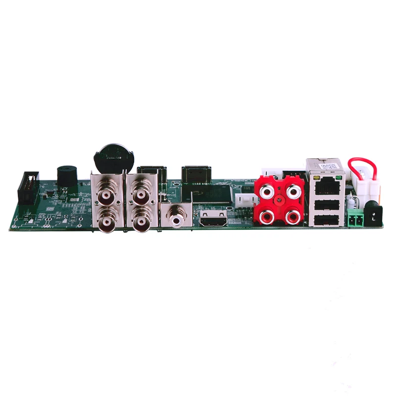 OUERTECH AHD CVI TVI IP CVBS 5 в 1 4CH плата CCTV DVR 1080 P 2 SATA HDD порты и разъёмы ONVIF видеонаблюдения