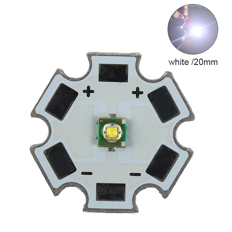 5 XM-L2 10 Вт высокой мощности Мощность светодиодный чип флеш светильник лампа LED чип высокой Яркость PAK55 - Испускаемый цвет: 5