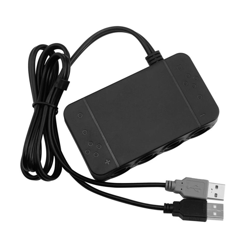Для GameCube контроллер адаптер 4 порта для nintendo Switch для wii U и PC USB TURBO