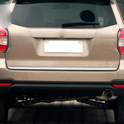 Накладка на заднюю дверь багажника задняя крышка для SUBARU FORESTER 2014 2016 2017|Наклейки