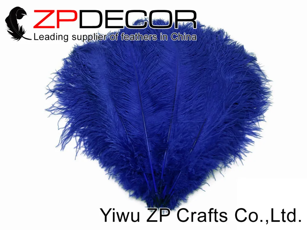 ZPDECOR 50 шт 35 40 см (14 16 дюймов) ручной выбор пушистые и гладкие цветные окрашенные