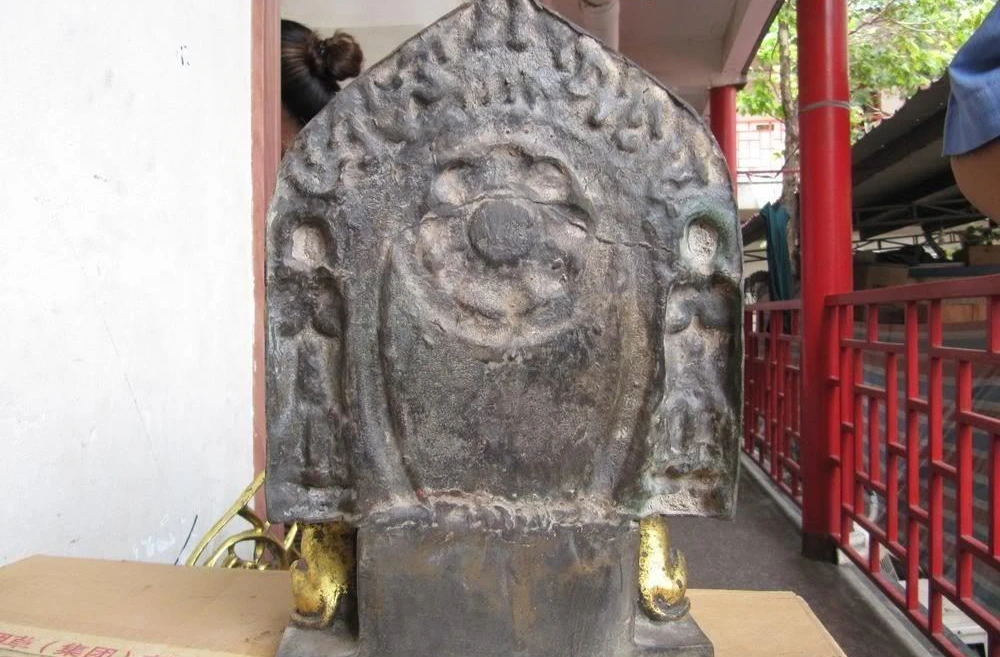 12 &quotКитай Северная Вэй Бронзовый Gild Кван инь гуаньинь Бодхисаттвы Статуя