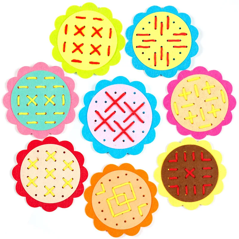 Дошкольное воображение творчество развивающий DIY ручной работы цветок обучающий