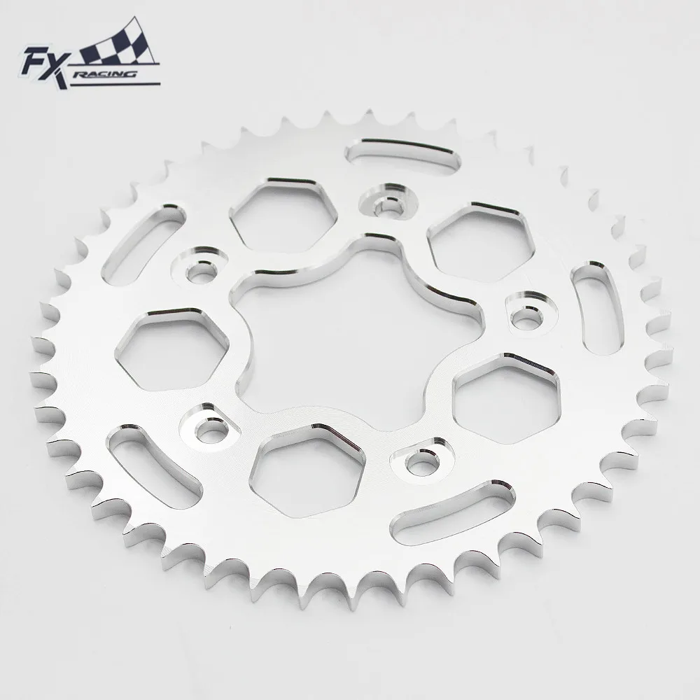 41 T CNC алюминиевый хром Мотоцикл Скутер мини мотоцикл цепь Звездочка