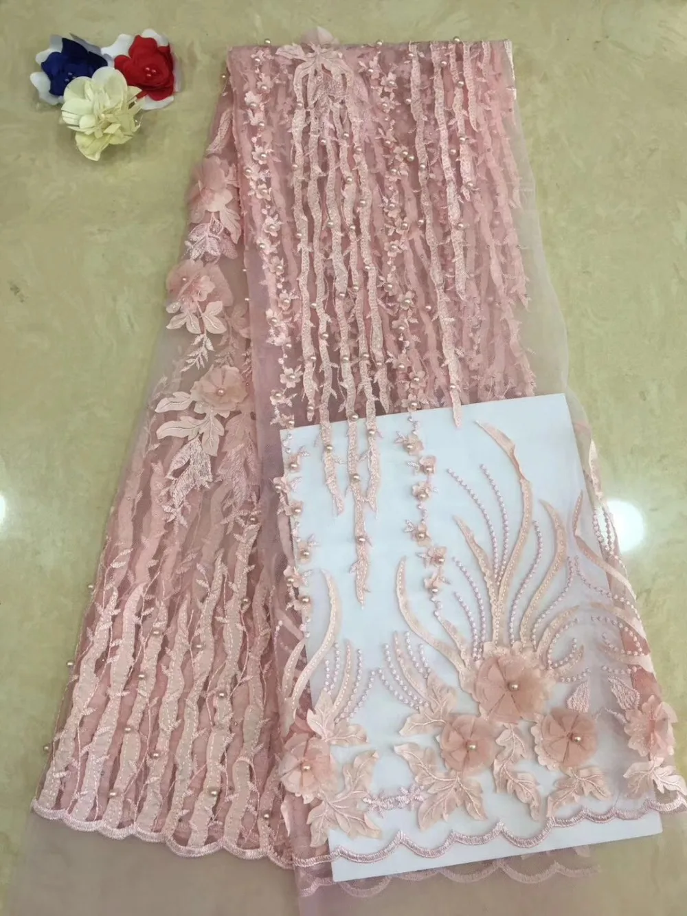 Новейшие Африканские кружева ткани с вышивкой высокое качество французское