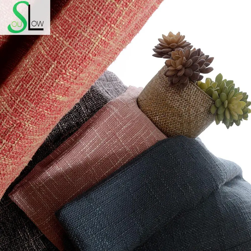 Очаровательная хлопковая ткань для штор объемные плотные французские занавески