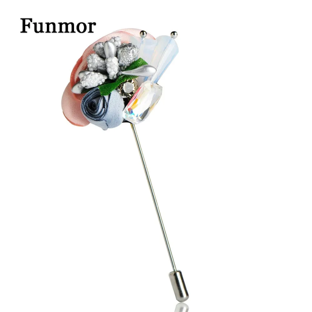 

Funmor Gorgeous Flower Brooches Simulated Pearl Pin Women Girls Cardigans Sweatshirt Blouse Corsage Banquet Holiday Accessories