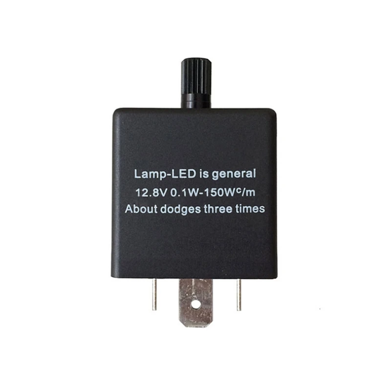 Фото 12V 3-Pin Adjustable Frequency LED Flasher Relay Motorbike Fix Blinker Indicator Обустройство дома 12V 3-Pin Adjustable Frequency LED Flasher Relay Motorbike Fix Blinker Indicator Обустройство дома