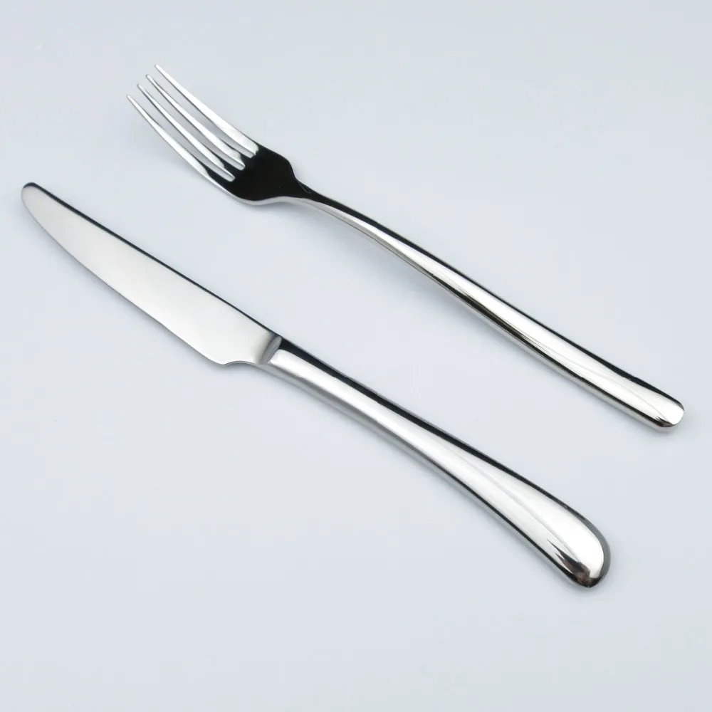 

JK Home 24Pcs/ Lot Western Dinner Set Stainless Steel Cutlery Set Tableware Sets Fork Steak Knife Cutlery Cutlery Dinnerware Set