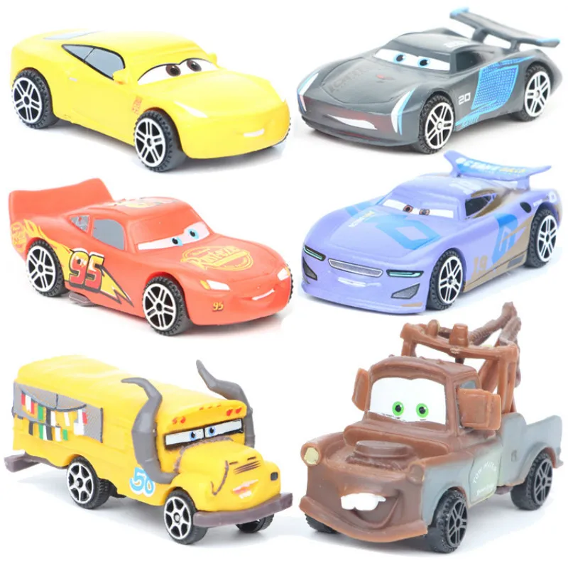 Экшн фигурка из пвх Disney Pixar Тачки 3 6 шт./компл. 7 см|Игровые фигурки и трансформеры| |