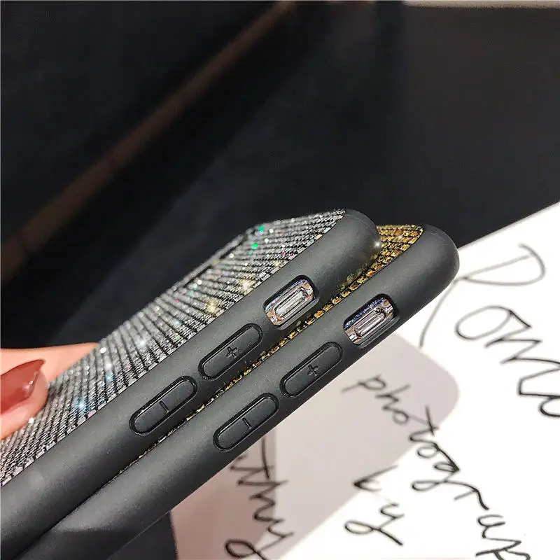 Роскошный чехол со стразами для Huwei P20 Lite P30 Pro Honor 8X 10 Play V20 Cover Mate 20 Nova 3 3i 4 2S P10 Plus